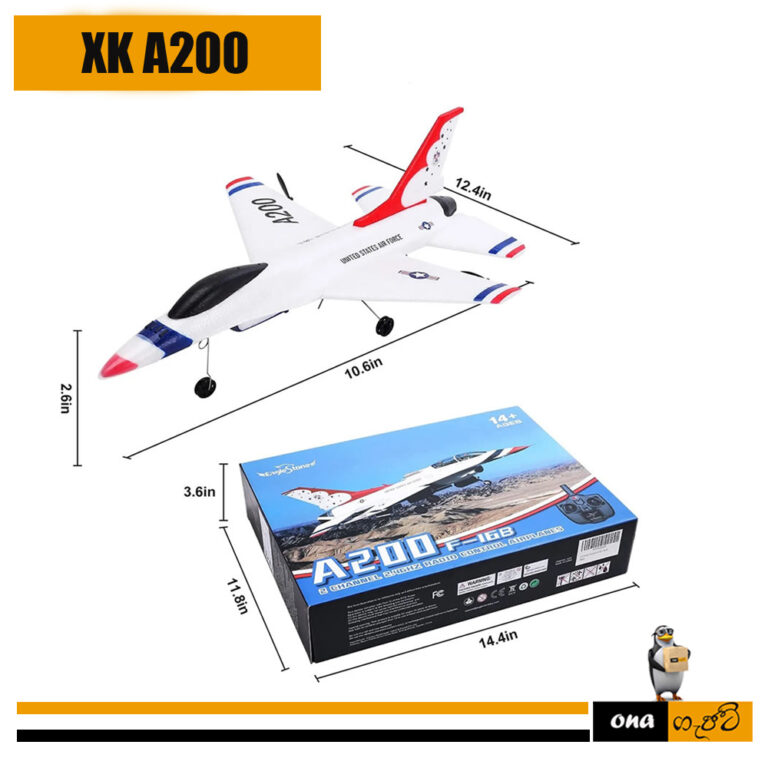 Wltoys WL XK A200 F-16B RC Airplane - Image 3