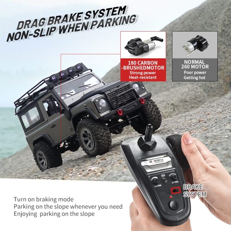 Fayee FY003-5A 1/12 2.4G 4WD Full Proportional Off-Road Crawler - Image 4