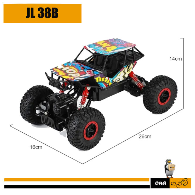 4WD 1:16 Rechargeable Off Road Rock Crawler - Image 3