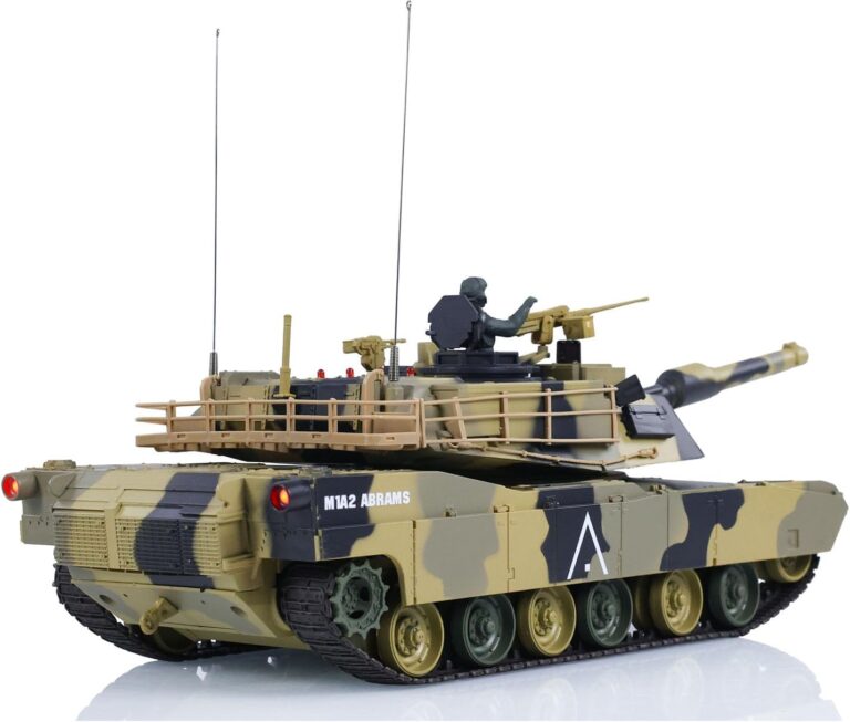 2.4G Heng Long 3816 1/24 US M1M2 ABRAMS RC Battle Tank - Image 10