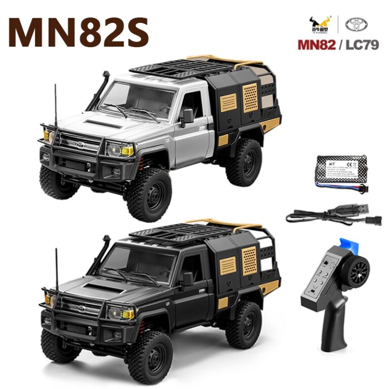 MN82S 4WD Off-Road Crawler - 1/12 Scale Licensed Toyota Land Cruiser