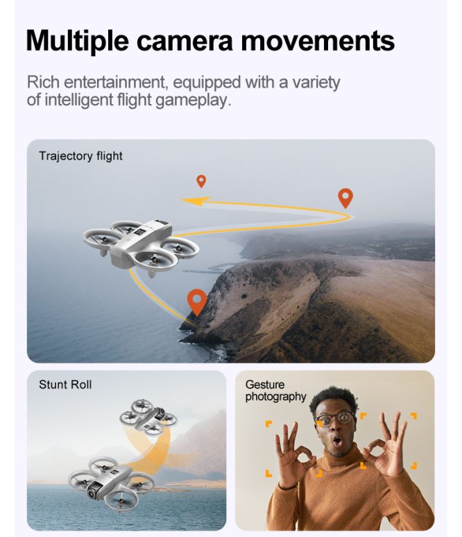 H21 Optical Flow Electric Tuning Dual Camera Drone - Image 9