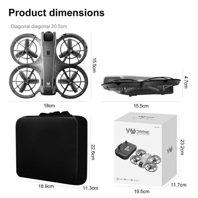 V666 4K Camera Brushless Motor Drone - Image 6