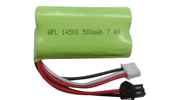 WPL 7.4V 500mAh 2S Li-ion Battery
