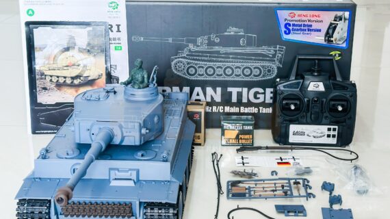 Heng Long 1/16th German Tiger I RC Tank Version 7