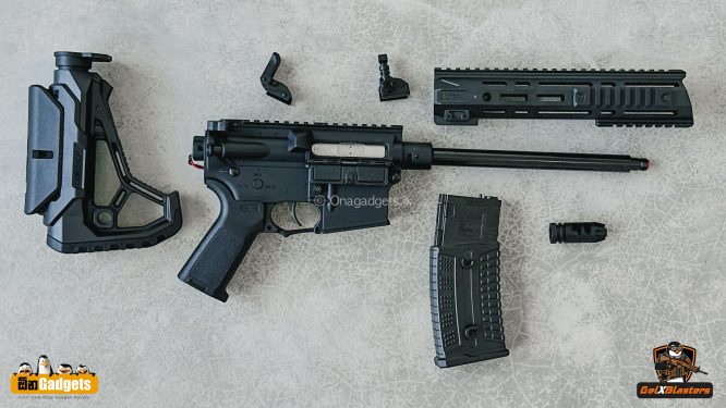 TG F4 AR15 Metal Gear Gel Blaster 1.1 Scale - Image 8