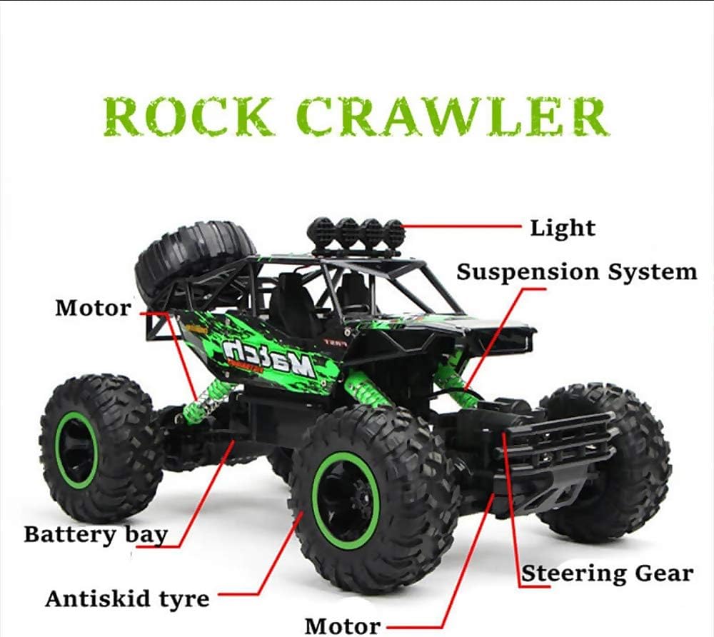 1/12 Scale Climbing 4WD RC Rock Crawler - Image 7