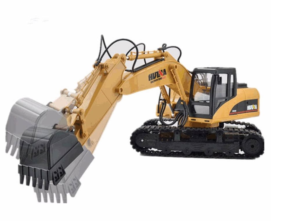 Huina1535 1:14 Alloy Remote Control Excavator with 15 Channels - Image 3