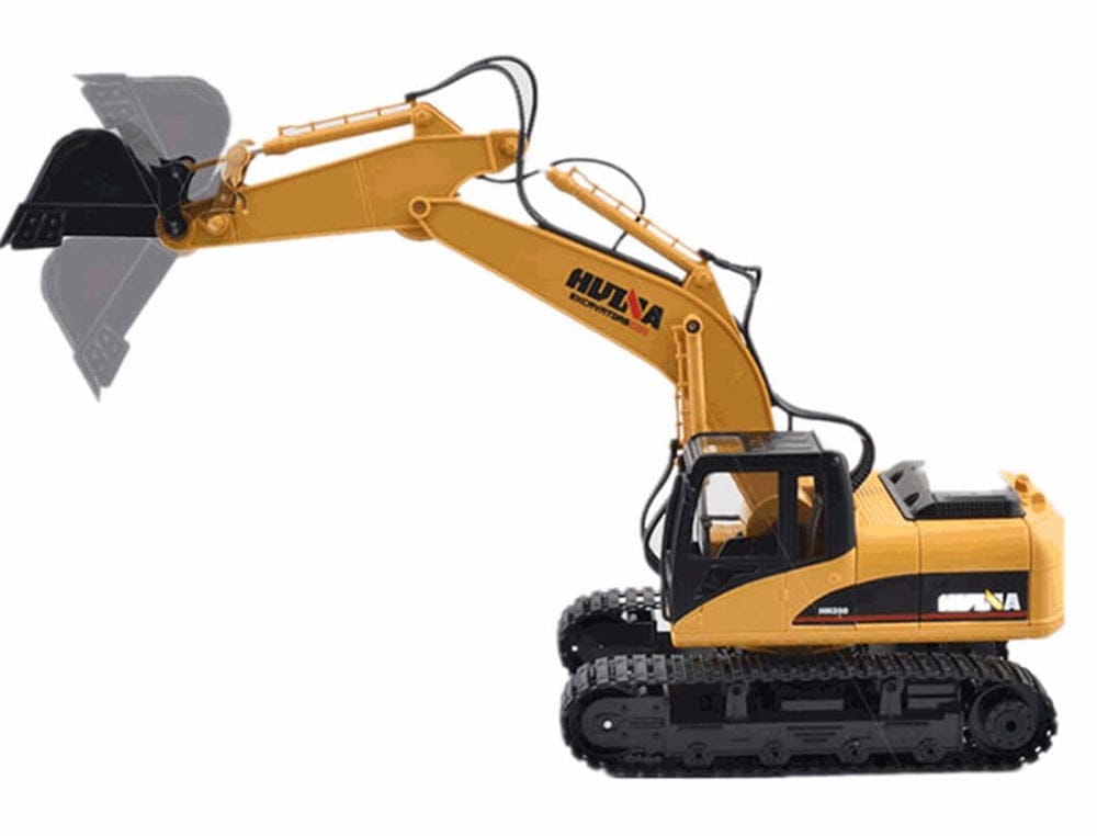Huina1535 1:14 Alloy Remote Control Excavator with 15 Channels - Image 4