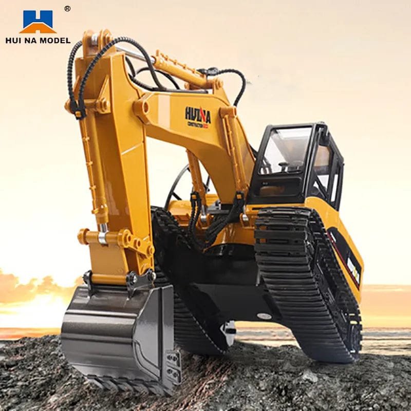 Huina1535 1:14 Alloy Remote Control Excavator with 15 Channels - Image 12