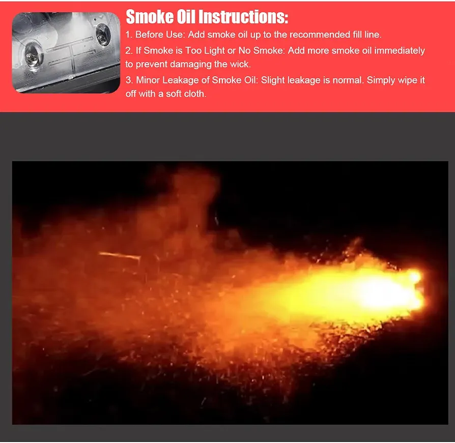 Tracer Unit with Fire & Smoke Effects for Toy Blasters - Image 7